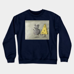 Mouse and Cheese Crewneck Sweatshirt